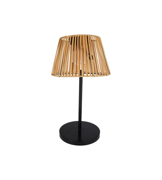 Saulės energijos žibintas JUMI, rudas ir juodas, 45 × 27,5 × 27,5 cm